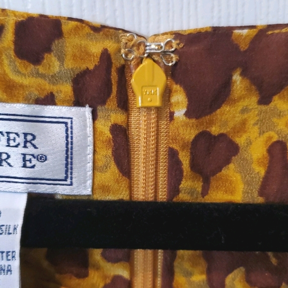 NWT Jennifer Moore 100% Silk Dress Size 10 - Picture 7 of 7